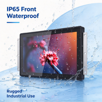 PC Panel Open Frame Bestview 10.1'' Layar Sentuh Industri Android RK3568 RK3576 RK3588 IP65 IP66 Tahan Air di Bagian Depan