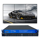 Contrôleur de mur vidéo 16 canaux 4K 8K, processeur matriciel HDMI 1x8, système d'affichage multi-écrans pour TV