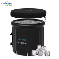 Chufang Gonflable Récupération Bain De Glace Récupération Froid Plongeant Pod Baignoire Athlètes Peut Se Connecter Avec Refroidisseur