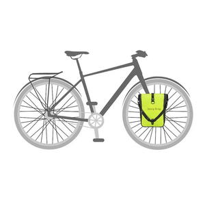 Alforja de <span class=keywords><strong>rodillo</strong></span> delantero para <span class=keywords><strong>bicicleta</strong></span>, bolsa impermeable de 20L, bolsa de alforjas de <span class=keywords><strong>bicicleta</strong></span> de gran capacidad, impermeable de alta visibilidad para ciclismo de montaña - Product Image 6