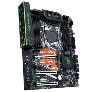 X99-F8 ATX <b>Motherboard</b> Supports 2011-3 Socket V3/V4 Processors, 256GB 8*DDR4, PCIe 3.0, 4*SATA 3.0&USB3,NVME M.2 WiFi X99 Mother - Product Image 1