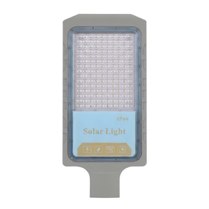 Yihan ไฟถนนพลังงานแสงอาทิตย์ LED 100วัตต์อะลูมิเนียมหล่อตายติดผนัง IP67รีโมทคอนโทรล monocrystalline ซิลิคอนเซลล์แสงอาทิตย์ CE ROHS - Product Image 1