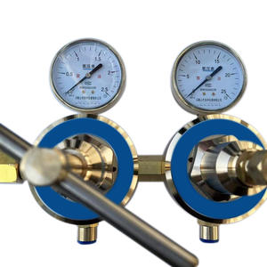 Régulateur de pression en laiton à deux étages et deux manomètres YQJ-11, adapté à l'argon, vanne de réduction de pression pour pipeline - Product Image 5