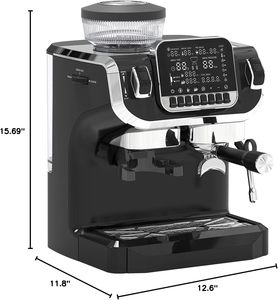 Cafetera Eléctrica Profesional 5 en 1 para Cápsulas de Café, Bomba de 19 Bares, Compatible con Múltiples Cápsulas K-Cup, con Espumador de Leche - Product Image 6