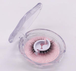 HQ Mixed Proc Discount Wholesaler Self <b>Adhesive</b> False Eyelashes Reusable 3D Natural Chemical Fiber <b>Lashes</b> Full Strip Eyelashes - Product Image 3