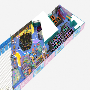 Parque infantil de interior completo con toboganes de laberintos suaves y equipo de juego en <span class=keywords><strong>España</strong></span> - Product Image 5