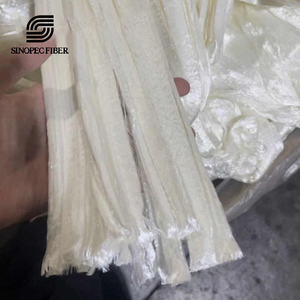 Fibra de poliéster flocada 1.7dtex 2.2dtex 3.3dtex brillante, mate, blanco crudo - Product Image 3