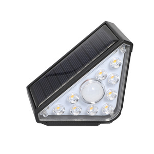 Lámpara Solar LED de Pared, 12 LED, Color Luz Diurna, IP65 Resistente al Agua, Iluminación Exterior para Jardín, Alimentada por Energía Solar - Product Image 2