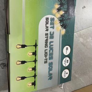 IP65 impermeable S14 LED Festoon Cadena de luz solar 10m bombilla reemplazable para decoración de jardín de Patio comercial-para San Valentín - Product Image 2