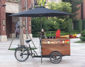 Est óbile leclectric arargo Ike railrailer 3 Wheel ricricycle con ronront asasket OOD icicycle offoffee read - Product Image 4