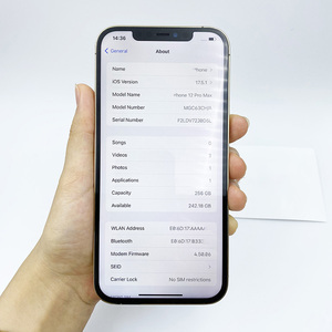 <span class=keywords><strong>iPhone</strong></span> <span class=keywords><strong>12</strong></span> Pro <span class=keywords><strong>Max</strong></span> A+ Usado, Smartphone de 256 GB, Original Desbloqueado, Teléfonos Móviles Usados al por Mayor, Lotes de Teléfonos Móviles Usados en Stock, EE. UU. - Product Image 4
