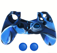 Coque de protection en silicone pour manette de jeu PlayStation 4, accessoires pour manette de jeu vidéo