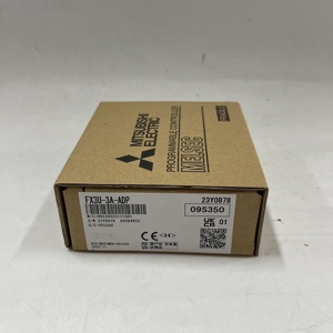 อะแดปเตอร์อินพุตแบบอนาล็อกของมิตซูบิชิ FX3U-3A-ADP ของแท้ใหม่ 100% - Product Image 1