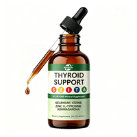 Grossiste OEM ODM Usine Marque Privée Premium Iode Liquide 60ml Complément Herbal Gouttes de Soutien Thyroïdien Bien-être Quotidien Santé