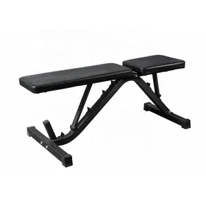 Multi In stock wholesale training gym foldable fitness Press Barbell Bed adjustable weight Lifting dumbbell bench