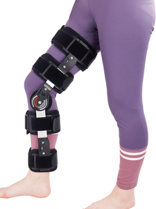 Ginocchiera Ortopedica Leggera in Alluminio, Regolabile e Telescopica, con Cerniera e Design Pieghevole per Supporto alla Camminata - Product Image 3