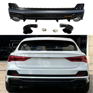 Pièces détachées automobiles Q3 à <span class=keywords><strong>RSQ3</strong></span> ensemble diffuseur de pare-chocs arrière avec tuyaux d'échappement pour <span class=keywords><strong>AUDI</strong></span> <span class=keywords><strong>sportback</strong></span> 2021 - Product Image 3