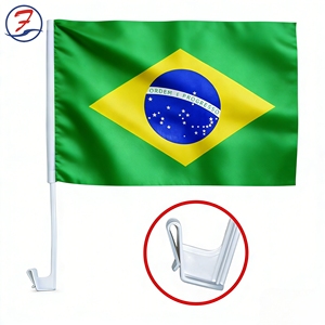 Bandera de Coche de <span class=keywords><strong>Italia</strong></span> con Clip para Ventana, 12x18 Pulgadas, Poliéster, Impresión Digital, para Eventos Deportivos - Product Image 3