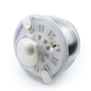 Essoreuse à salade en acier inoxydable avec manivelle ergonomique, compatible lave-vaisselle, grande capacité, pour laitue, épinards, chou frisé - Product Image 2