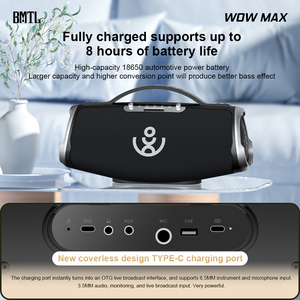 Xdobo Wow Max 无线户外卡拉OK音箱 支持2个麦克风 家庭影院 手机使用 IPX-5 防水 300W - Product Image 5