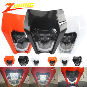 Faro de motocicleta Zuqing, 4 LED DRL, sistema de iluminación universal todoterreno para piezas de modificación KTM - Product Image 1