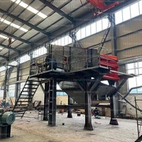 Planta de Trituración Integrada Sin Base, Trituradora Móvil de Alta Eficiencia para Proyectos de Reciclaje de Minerales
