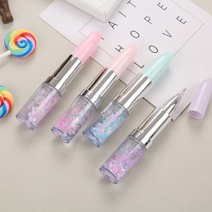 Yuanjin Glitter Gel <b>Pen</b> 0.5mm Needle Tip <b>Multi</b> <b>Colored</b> Ink Cute Stationery For Students Office Use - Product Image 2