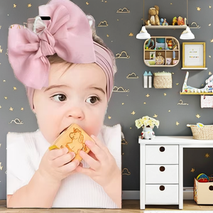 Diadema de Tela para Fiesta, Estilo Europeo-Americano, 13 Colores, Personalizada al por Mayor, para Niños, Bebés, Recién Nacidos, Niños Pequeños - Product Image 2