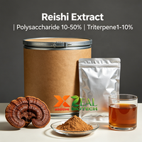 Poudre d'extrait de Ganoderma Lucidum Reishi |   ZEAL Brand Nutrition Enhancers Antioxydants 10%-50% Polysaccharides 1%-10% Triterpènes