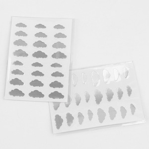 Pegatinas de diseño de nubes para guitarra, ukelele, calcomanías de plástico exquisitas para instrumentos - Product Image 2