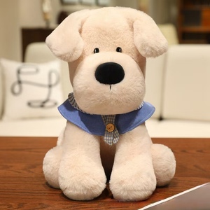 Peluche <span class=keywords><strong>de</strong></span> Perro <span class=keywords><strong>Labrador</strong></span> Adorable al por Mayor con Bufanda y Collar, Muñeco <span class=keywords><strong>de</strong></span> Peluche Suave <span class=keywords><strong>de</strong></span> Alta Calidad, <span class=keywords><strong>Cachorro</strong></span> <span class=keywords><strong>de</strong></span> Dibujos Animados para Aliviar el Estrés, Lavable - Product Image 5