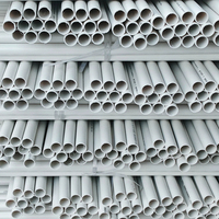 Conduit de télécommunications en PVC-U DN32-DN110, paroi de 2,0-3,0 mm, haute pression, durable, haute densité, pour communication souterraine par fibre optique