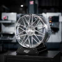 Jantes monobloc à rayons multiples RS Custom 20 21 pouces 5x115 forgées pour Dodge Charger Challenger Hellcat Widebody Scat Pack