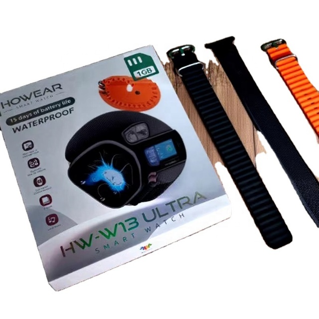 HW W13 Ultra Smart Watch Intelligent Bracelet 2.01INCH -320*385 AMOLED BT Tethering Local Music