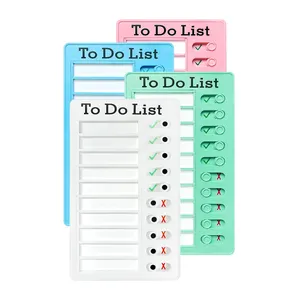 New products Portable To Do List 3D Memo Pads Kids Plastic My Chores Chart cute Planning Checklist Boards