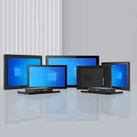 PC industriel intégré Wintronix avec écran tactile capacitif, processeur Intel I3/I5/I7, OS Win7/8/10/Android pour applications industrielles