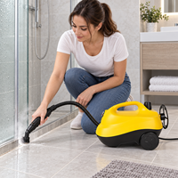 Nettoyeur Vapeur Portable OEM avec Brosse en Nylon 3.5-4 Bars pour Nettoyage en Profondeur des Carreaux de Salle de Bain, des Joints et des Douche - Vente en Gros Usine