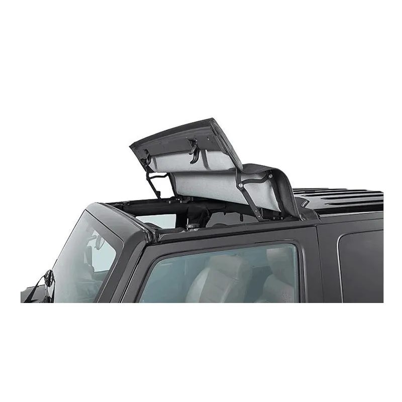 Accesorios de exterior para Jeep wrangler jk 2007, conjunto superior de 4 puertas de lona negra, cubierta superior suave, techo solar de coche, gran oferta