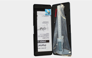 Groot LCD-scherm Roestvrij staal micrometer Meetinstrument Elektronisch 0-150 mm Zwart Digitale schuifmaat Intl Kang VC - Product Image 4