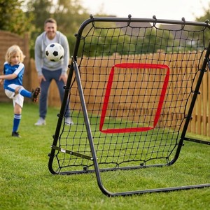 Red de Rebote para Entrenamiento de Fútbol 3.3x3.3FT con Marco, Equipo Deportivo para Práctica de Fútbol al Aire Libre - Product Image 1