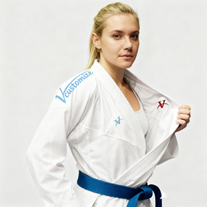 Uniforme d'entraînement et de compétition de karaté SINOBUDO, durable, respirant, confortable, unisexe, vêtements de karaté WKF, <span class=keywords><strong>kimono</strong></span> <span class=keywords><strong>Arawaza</strong></span>, Gi de kumite - Product Image 3