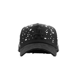 Gorra de Béisbol de 5 Paneles Negra de la Colección Aniversario <span class=keywords><strong>Canelo</strong></span> Original con Pedrería Personalizada de Calidad G5, 31 Hsts, Gorras DH - Product Image 5