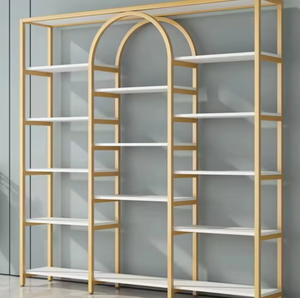 Muebles de Salón de Belleza Personalizados, Estante de Exhibición de Maquillaje - Product Image 1