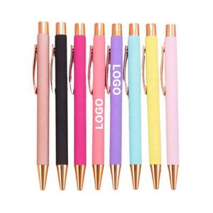 Wholesale Customizable Logo Advertise Ballpoint <b>Pen</b> Ballpen Luxury Printed Screen Print Branded Promotion Gift <b>Pens</b> - Product Image 1