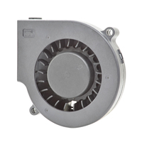 Ventilateur soufflant 12V/24V DC 75x75x30mm à roulement à billes, durée de vie de 70 000 heures, pales en plastique, ventilateur de refroidissement d'air OEM ODM