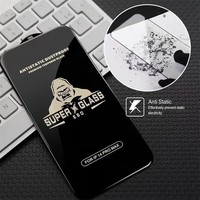 Protection d'écran en verre trempé pour iPhone 17 HD et 16 Pro Max, anti-espion, anti-statique, anti-poussière, design diamant noir
