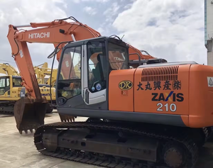 Excavatrice sur chenilles Hitachi ZX210-3 d'occasion de 21 tonnes, faible nombre d'heures de fonctionnement, certifiée CE/EPA, moteur principal inclus - Product Image 5