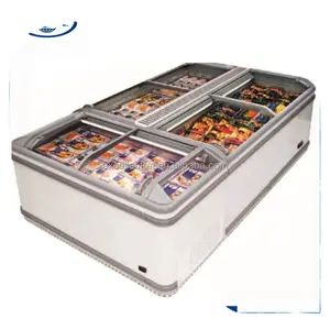 Frozen Display Stand Refrigerated Freeze Display Counter Frozen Chilled  Seafood Ice Display Table Store Layer Style - AliExpress