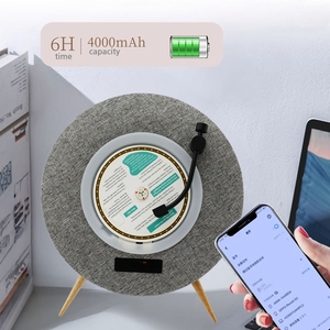 UFO forme HiFi qualité sonore bidirectionnel <span class=keywords><strong>Bluetooth</strong></span> 5.3 4000mAh Rechargeable nostalgique musique Album lecteur <span class=keywords><strong>CD</strong></span> <span class=keywords><strong>Portable</strong></span> - Product Image 5