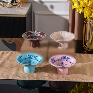 Plato de Arroz de Porcelana Fina Estilo Americano, No Tóxico, 1735, Plato para Frutas, Plato para Cena, para Uso Doméstico, Venta Caliente Transfronteriza - Product Image 1